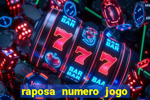 raposa numero jogo do bicho